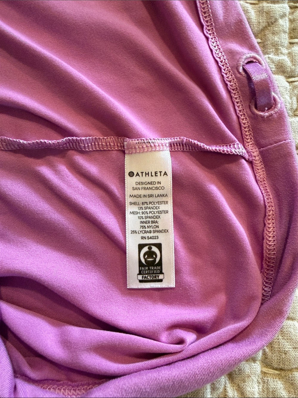 Athleta Hyper Focus Support Top - Picture 5 of 8